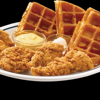 1/2 Chicken & Waffles (4pc.)