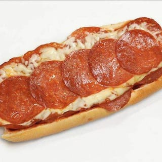 Pepperoni sausage pizza sub